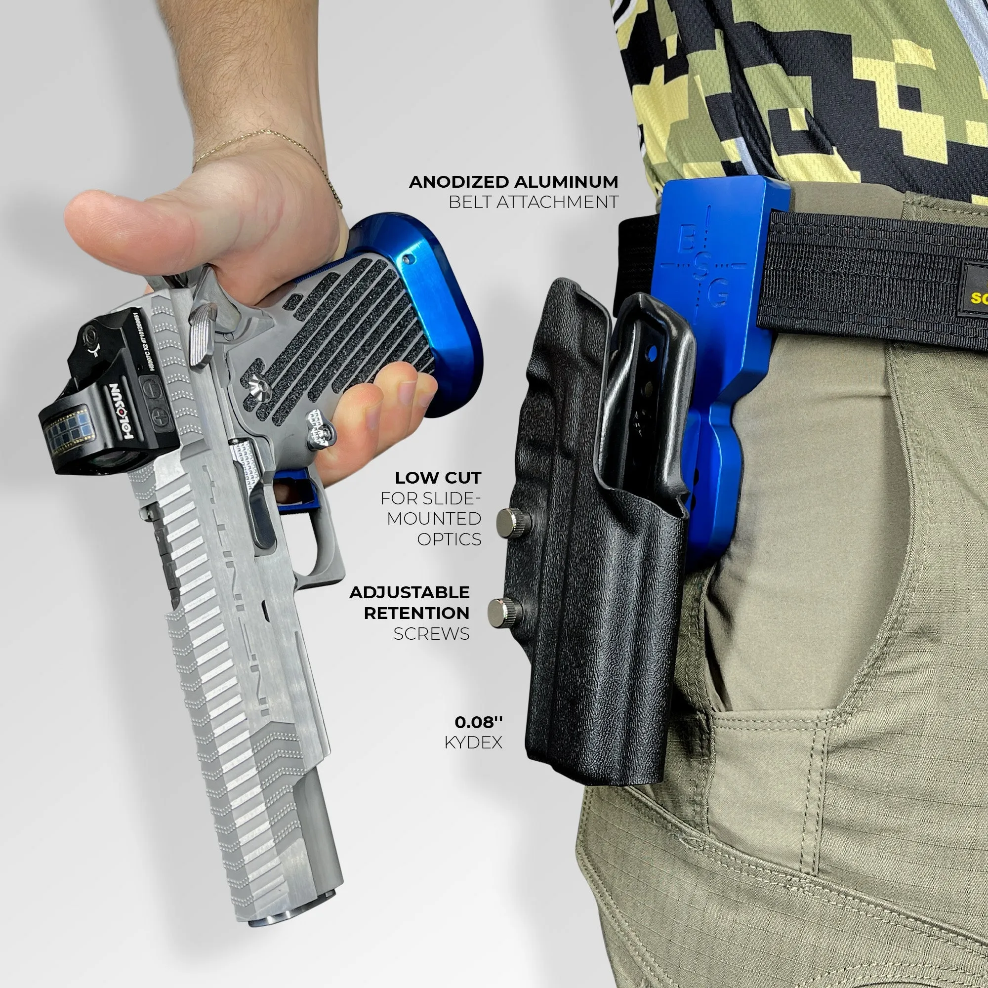 2011 5'' w/ Rail Pro Heavy Duty Competition Holster