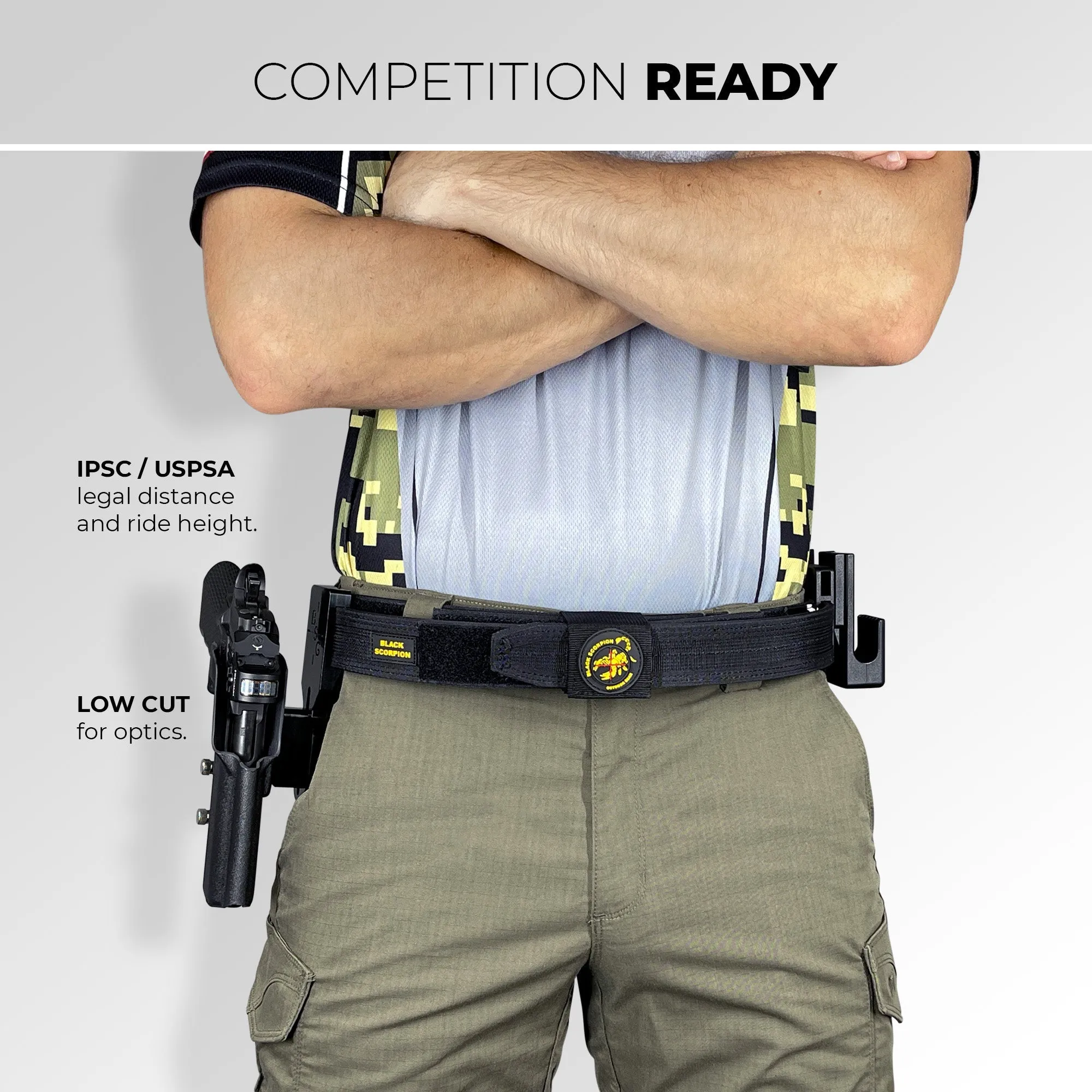 2011 5'' w/ Rail Pro Heavy Duty Competition Holster