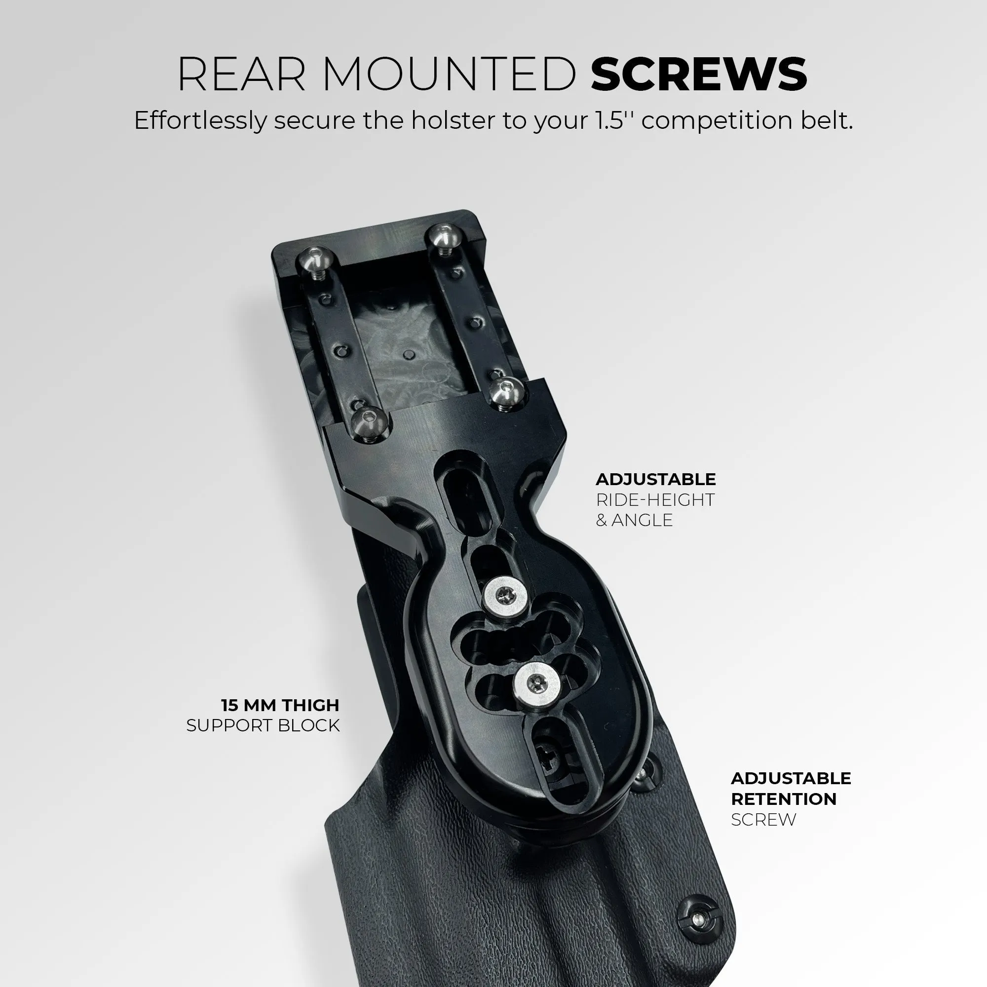 2011 5'' w/ Rail Pro Heavy Duty Competition Holster