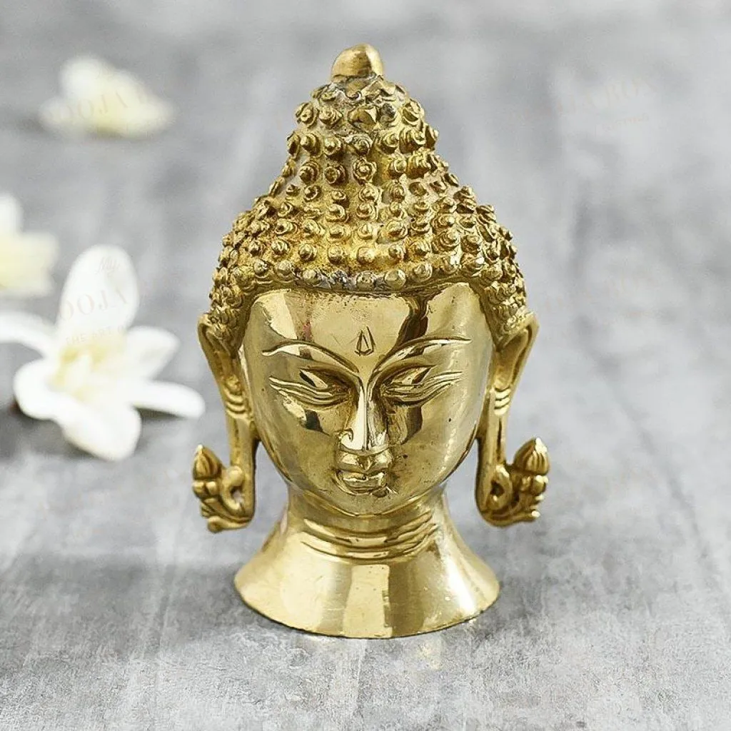 Antique Buddha Head Idols