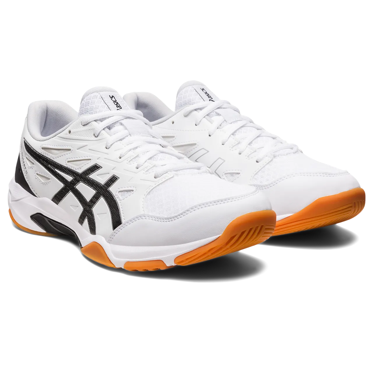 Asics Men's Gel Rocket 11 Indoor Court Shoes White Pure Silver