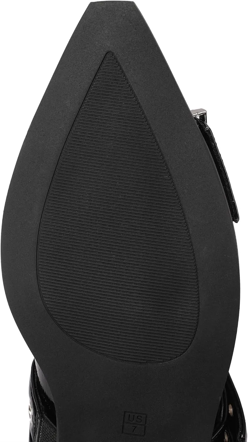 Ballerina Flats for Women Pointed Toe Flats With Studs Buckle Ballet Flats Comfortable low heeled flats