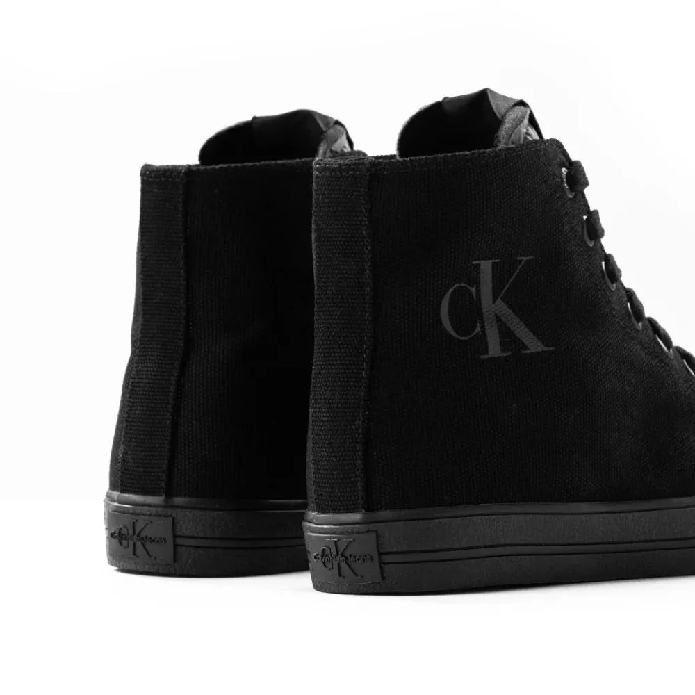 Calvin Klein Jeans VULC Mid Cut Vint Tongue Unisex - BLKBLK