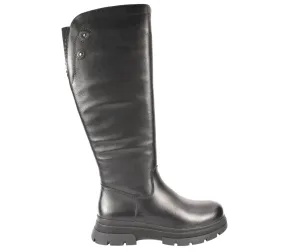 Cizme casual, dama, KARISMA, DL30031 negru, piele naturala