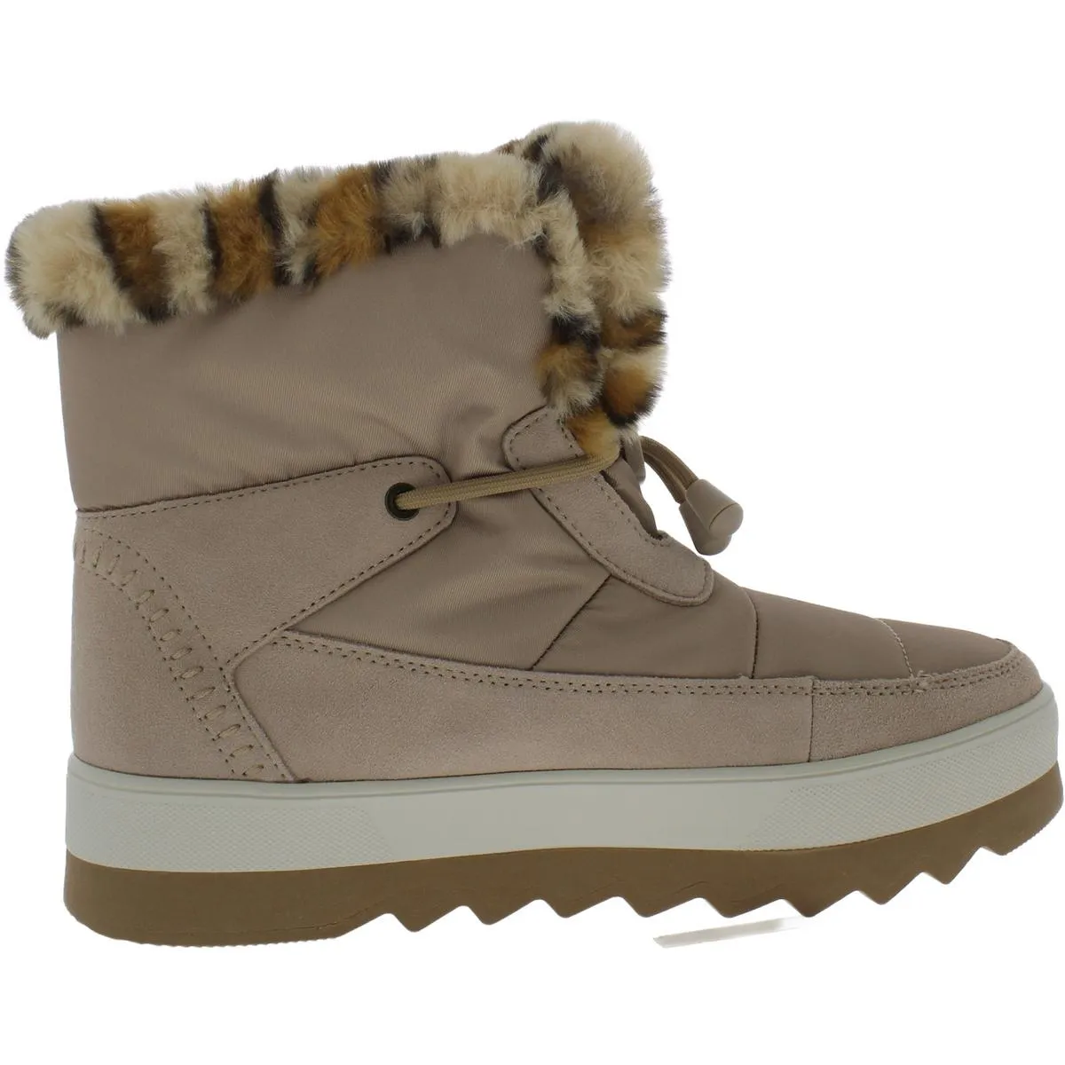 Cougar Womens Vibe Suede Animal Print Winter & Snow Boots