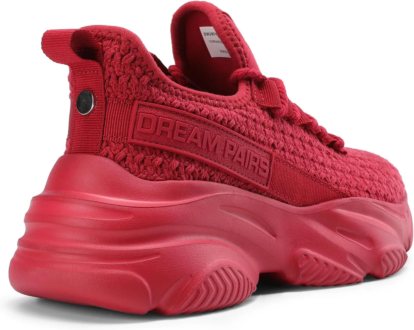 DREAM PAIRS Women's Platform Chunky Fashion Sneakers Slip on Walking Stylish Lightweight Classic Casual Sneaker