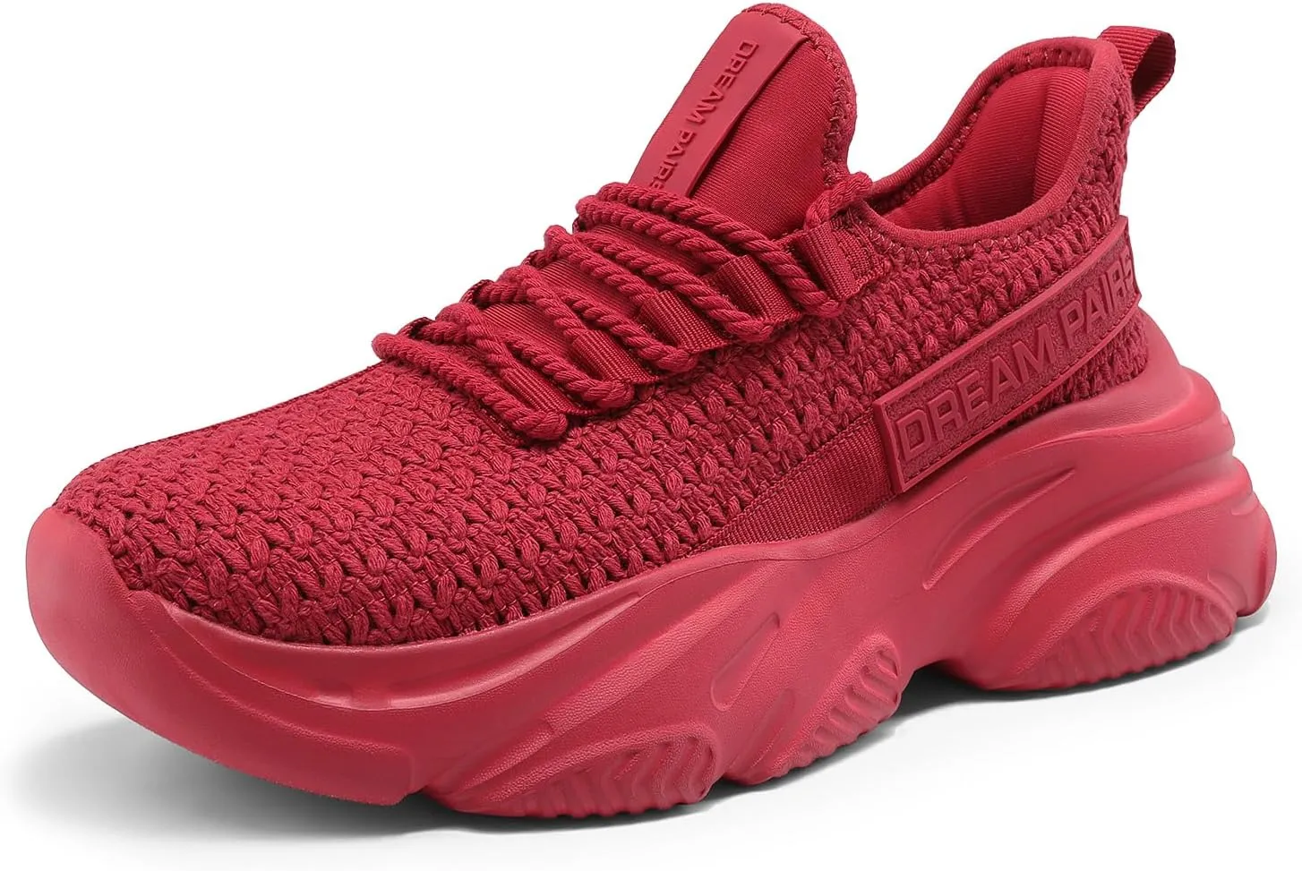 DREAM PAIRS Women's Platform Chunky Fashion Sneakers Slip on Walking Stylish Lightweight Classic Casual Sneaker