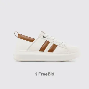 Eco Wembley Man White & Cognac