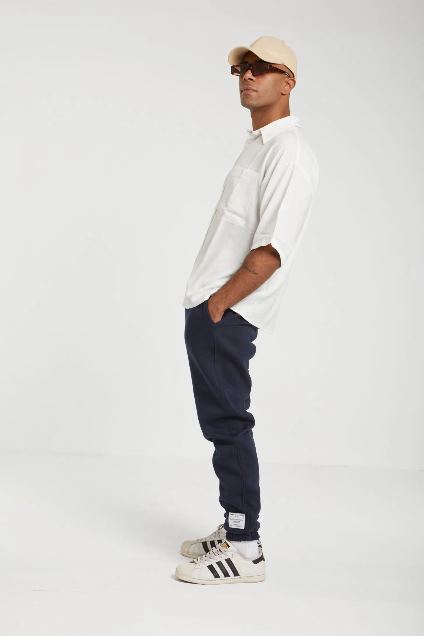 ESSENTIAL JOGGERS PANTS - NAVY