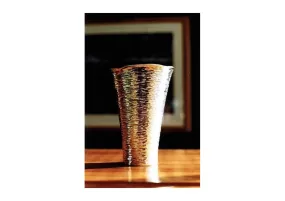 Hand raised Pure Silver vase