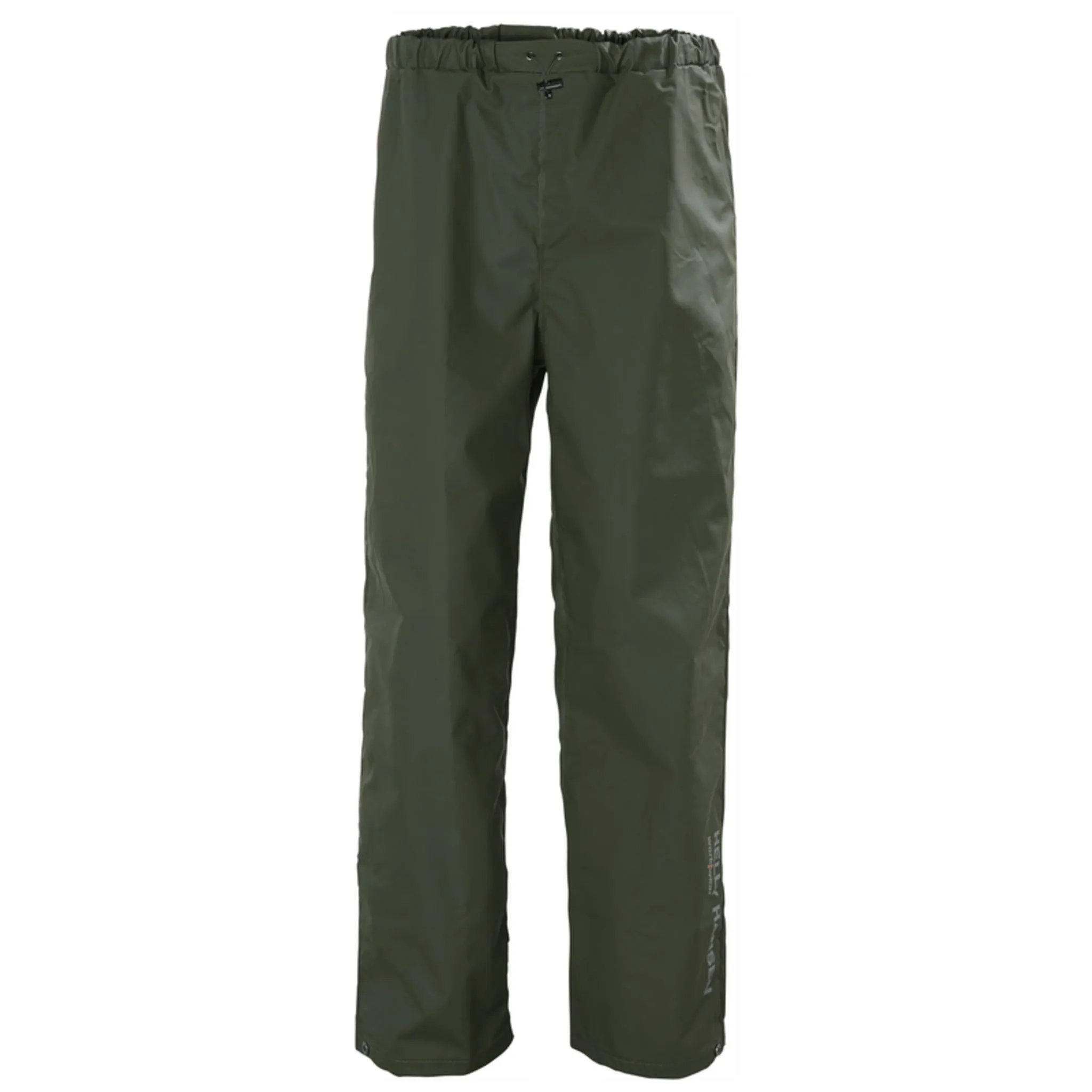 Helly Hansen Men's Rain Work Pants 70429 Mandal - PVC Coated Poly, Waterproof, Durable, Pull-On, Adjustable Waist, Micro-Welded Seams, Fishing, Construction | Sizes S-4XL