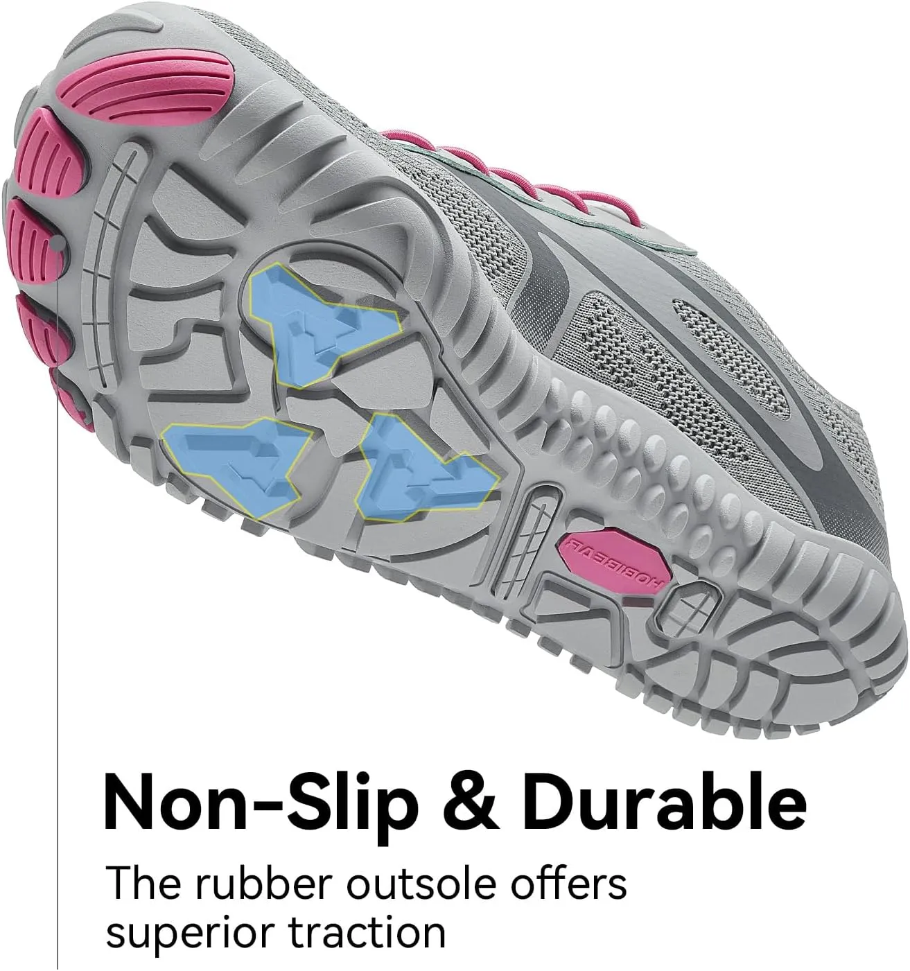 HOBIBEAR Barefoot Shoes for Men Women Wide Toe Box Zero Drop Cross-Training Minimalist Unisex