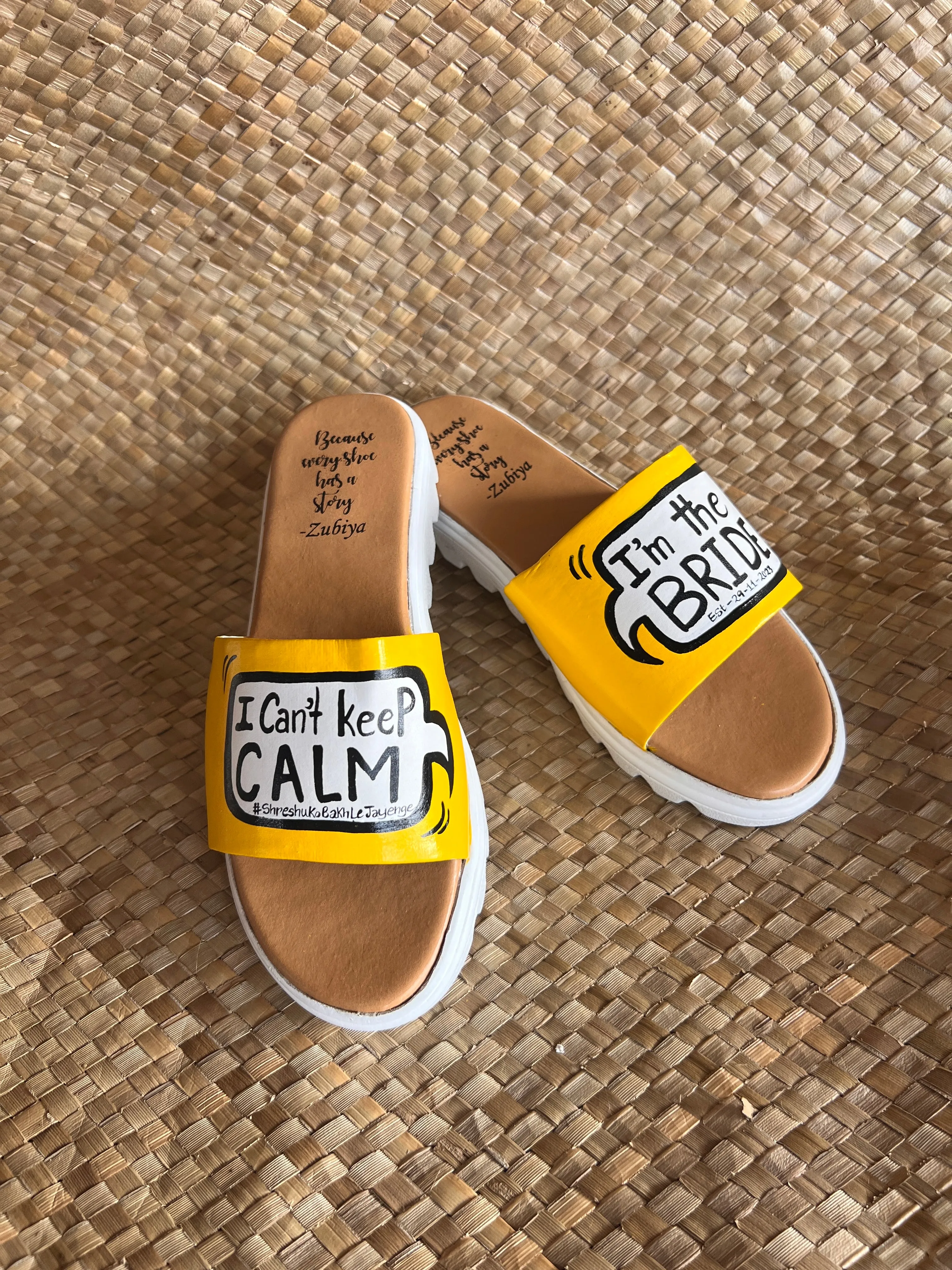 I Cant Keep Calm (Yellow Slides)
