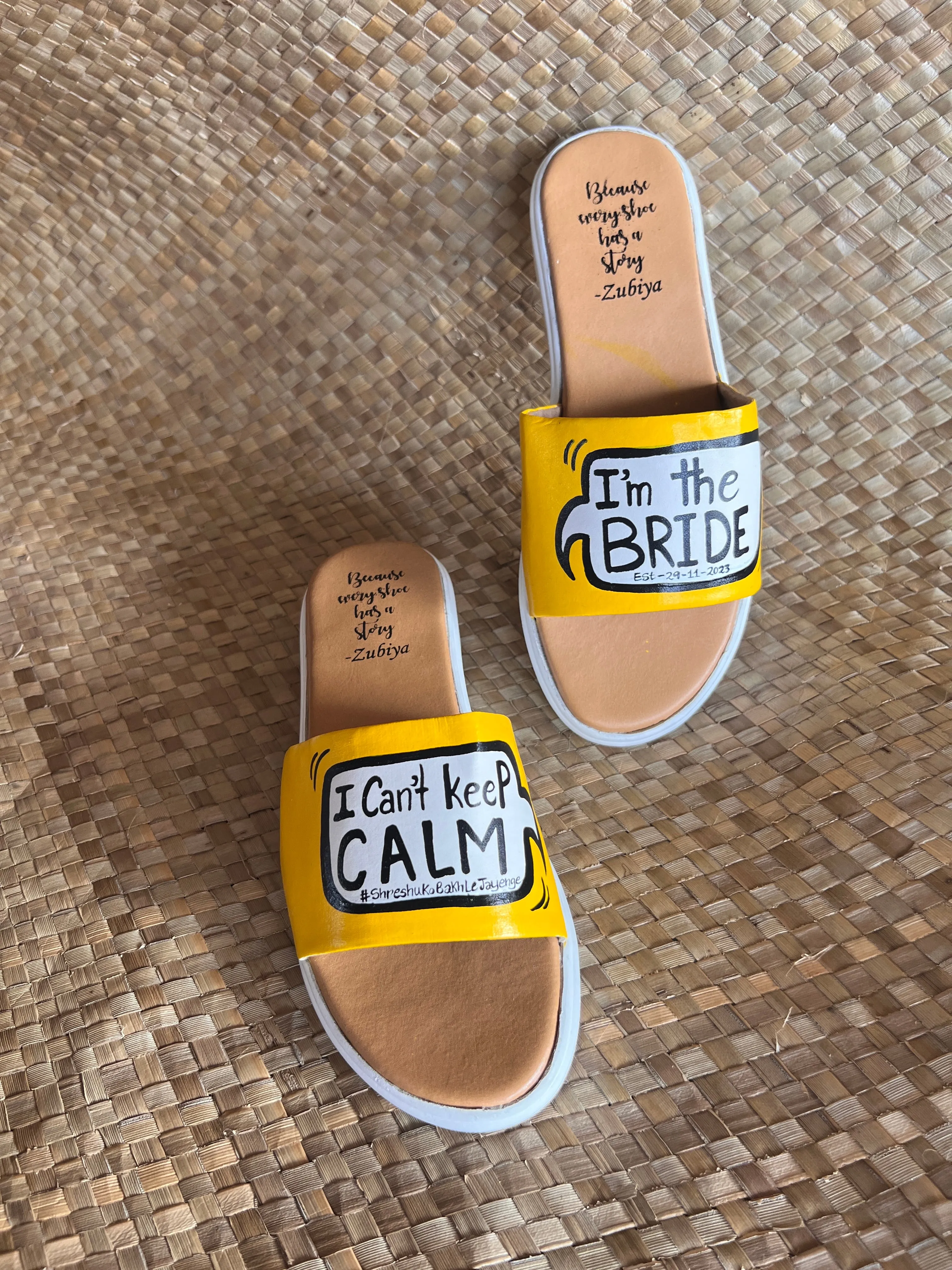 I Cant Keep Calm (Yellow Slides)