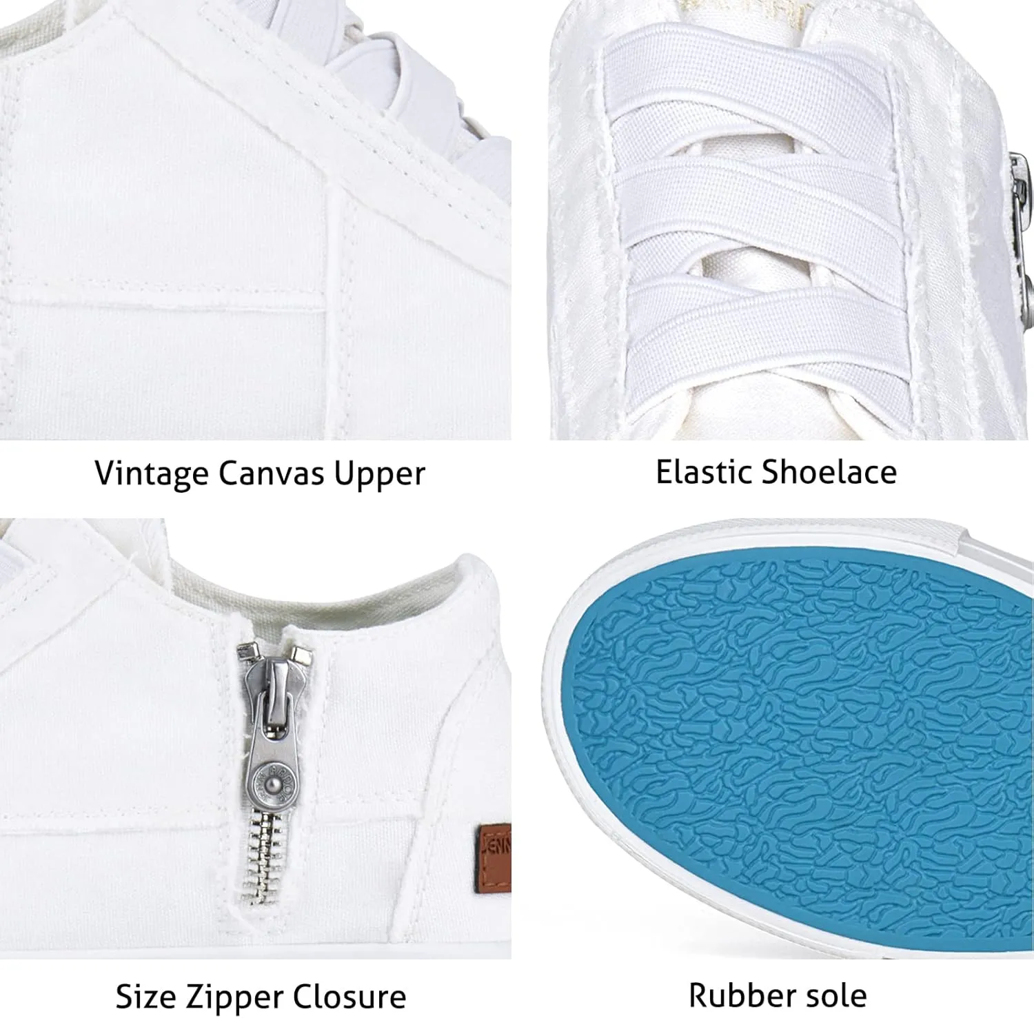 JENN ARDOR Wedge Sneakers for Women Lightweight Platform Shoes High Top Fashion Sneakers Hidden Wedgie Sneaker Ankle Booties for Women