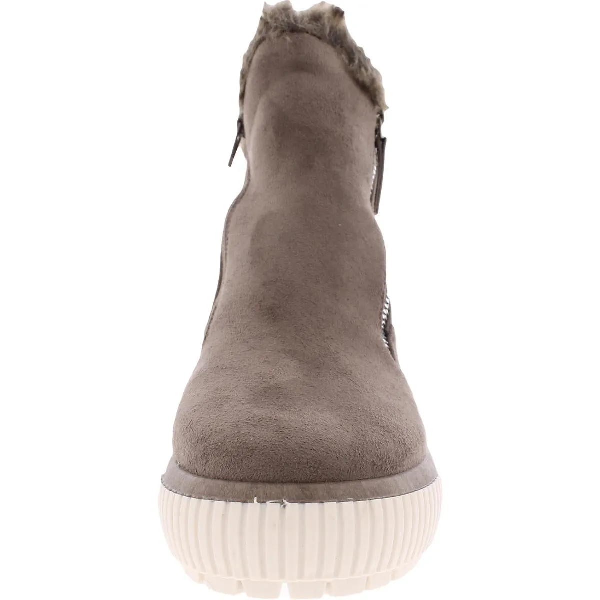 Journee Collection Womens Jezzy Faux Suede Winter & Snow Boots