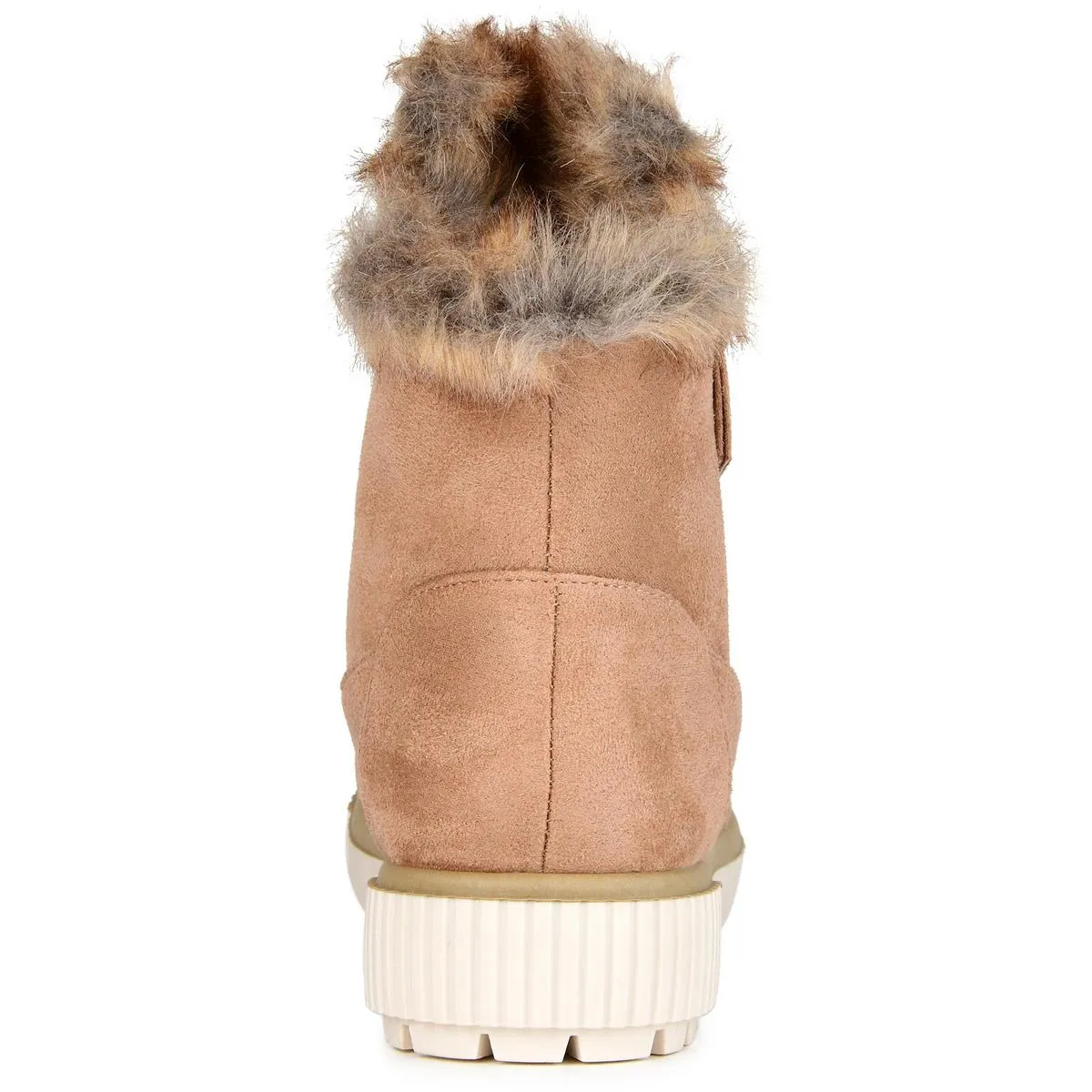 Journee Collection Womens Jezzy Faux Suede Winter & Snow Boots