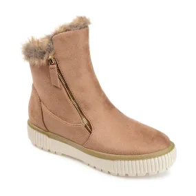 Journee Collection Womens Jezzy Faux Suede Winter & Snow Boots