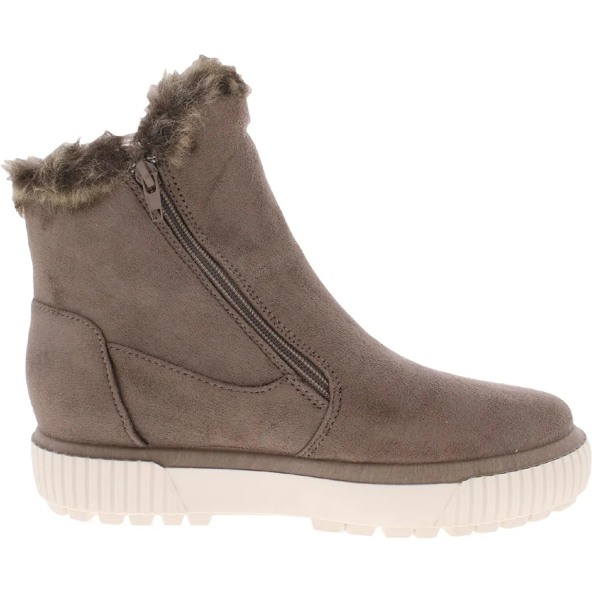 Journee Collection Womens Jezzy Faux Suede Winter & Snow Boots