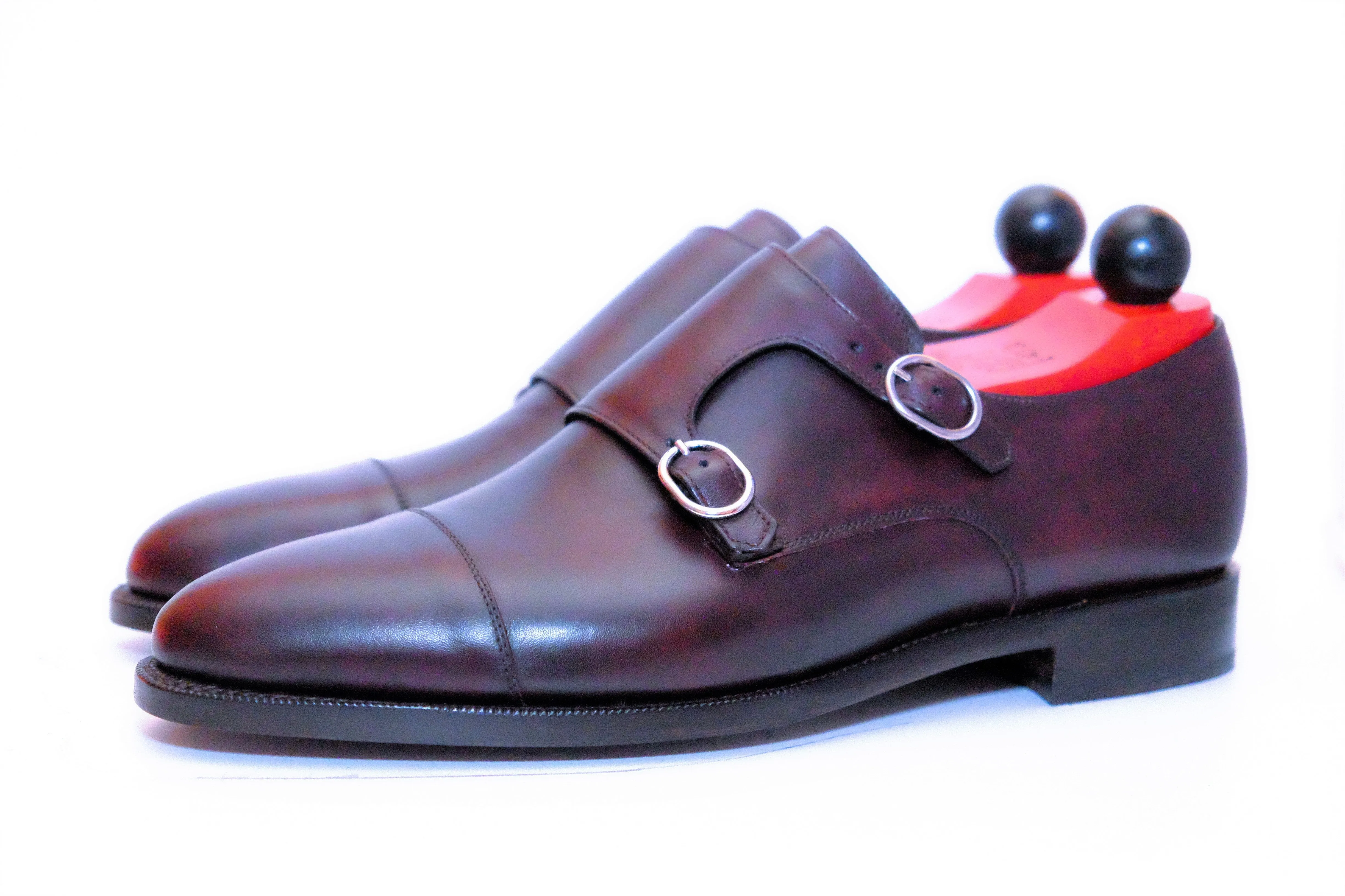 Kent - MTO - Plum Museum Calf - TMG Last - Single Leather Sole