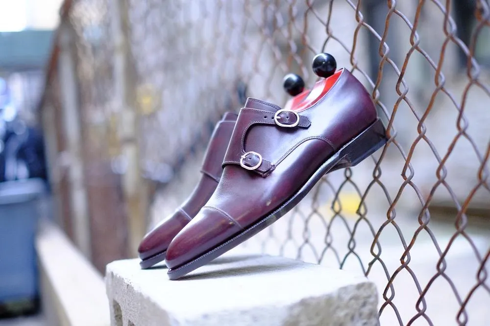 Kent - MTO - Plum Museum Calf - TMG Last - Single Leather Sole