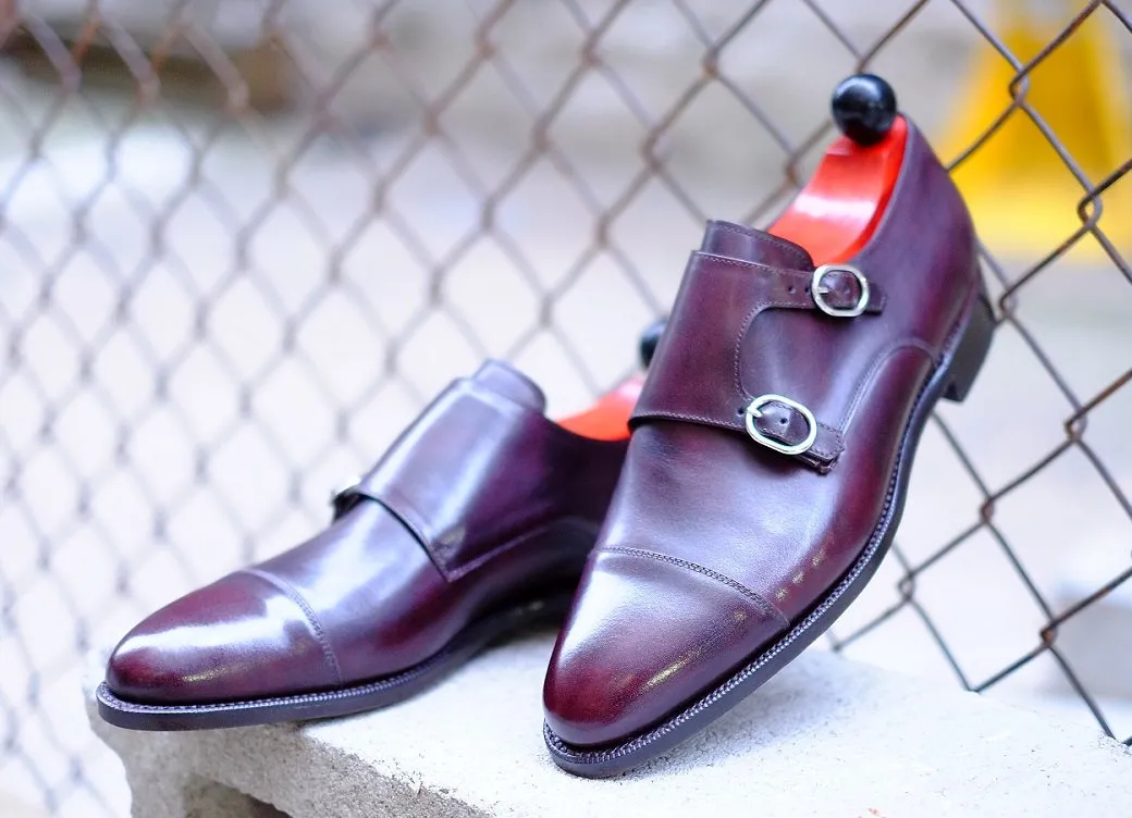Kent - MTO - Plum Museum Calf - TMG Last - Single Leather Sole