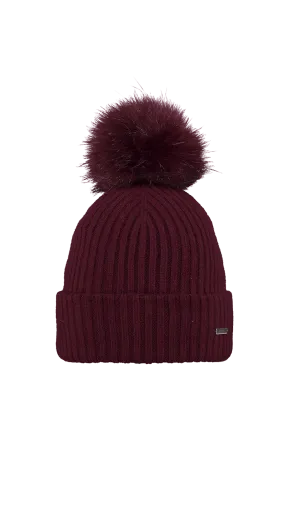 Kenzie Beanie Hat - Burgundy