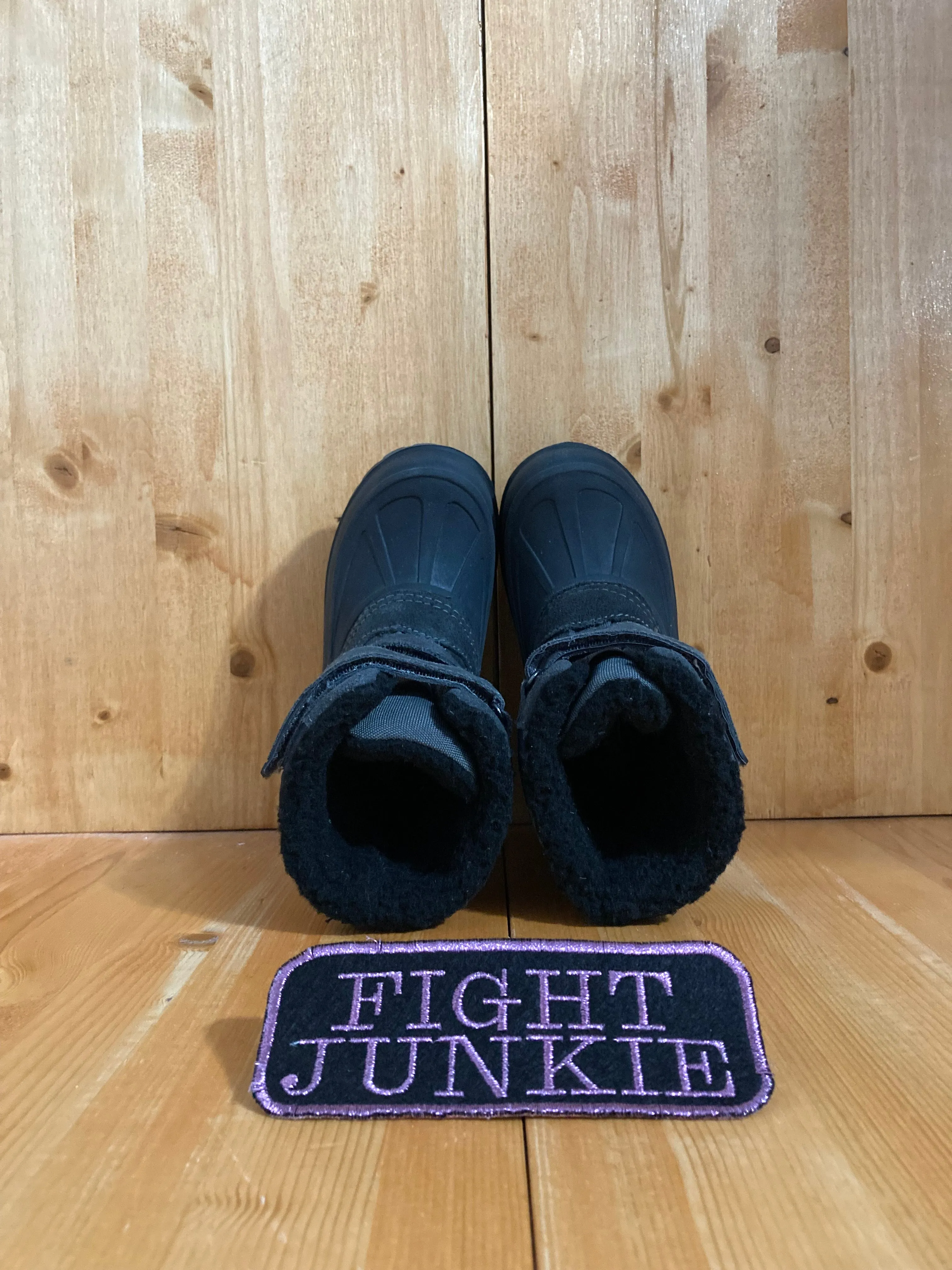 KHOMBU SNOWBANK Kids Size 12M Snow Boots Black