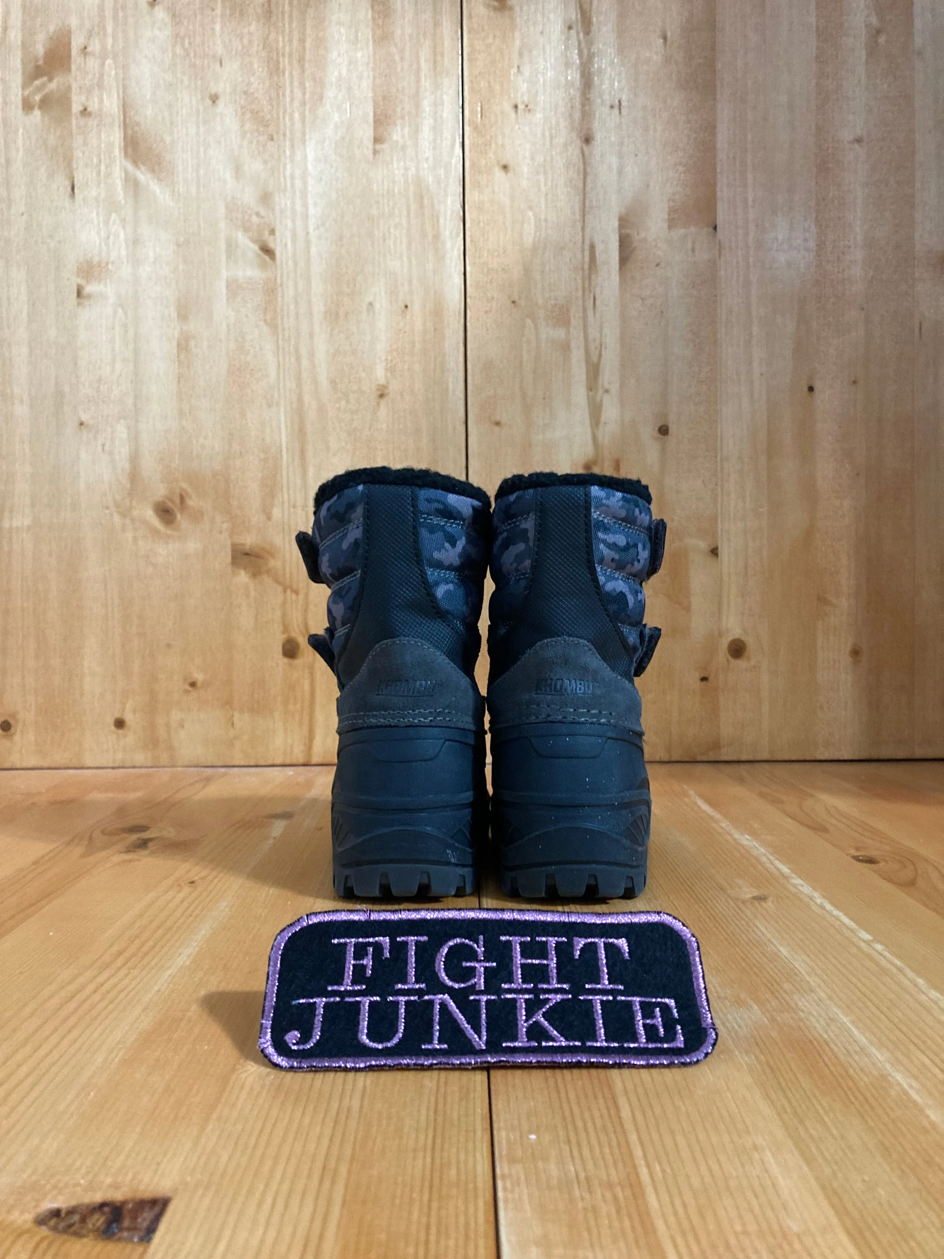 KHOMBU SNOWBANK Kids Size 12M Snow Boots Black