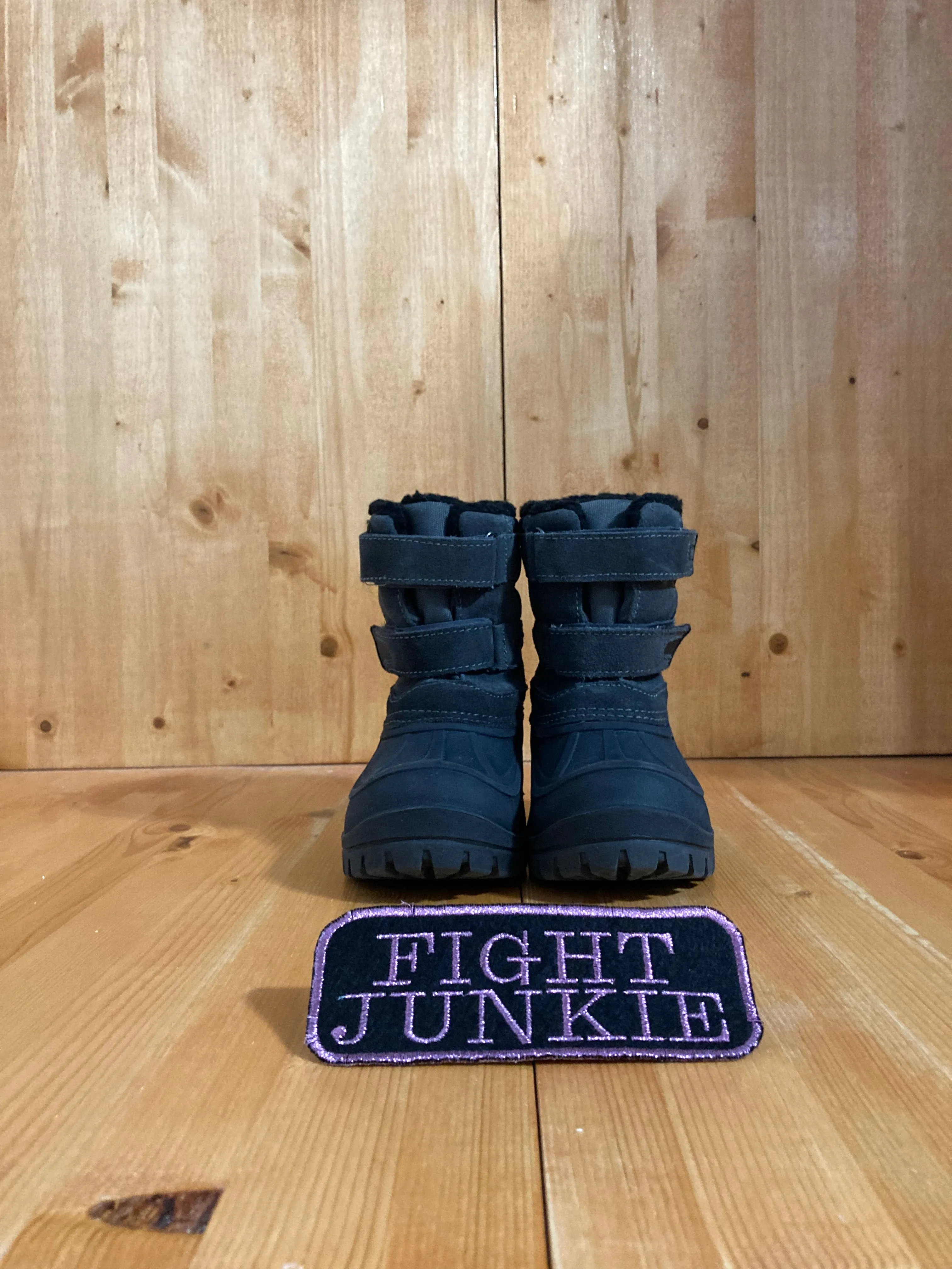 KHOMBU SNOWBANK Kids Size 12M Snow Boots Black