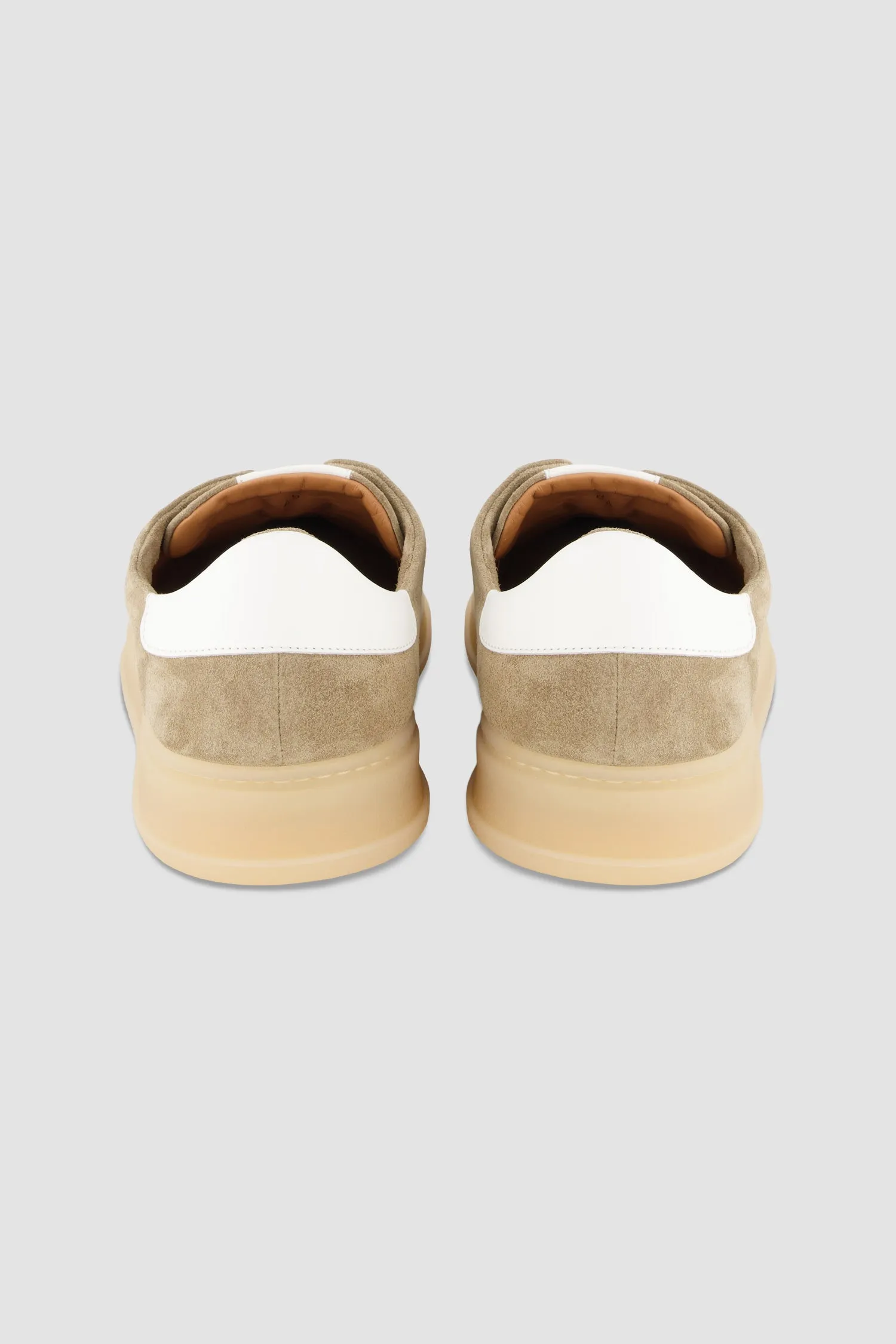 Kiton Sand/Milk Suede Sneakers