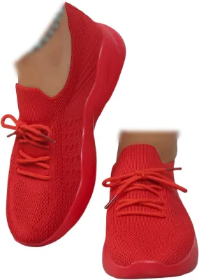 Ladmiple Sneakers For Women Trendy 2025 Slip On Running Shoes Lightweight Tennis Shoes Gym Workout Fashion Mesh Walking Shoes