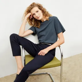 Leslie T-Shirt - Pima Cotton :: Deep Sea