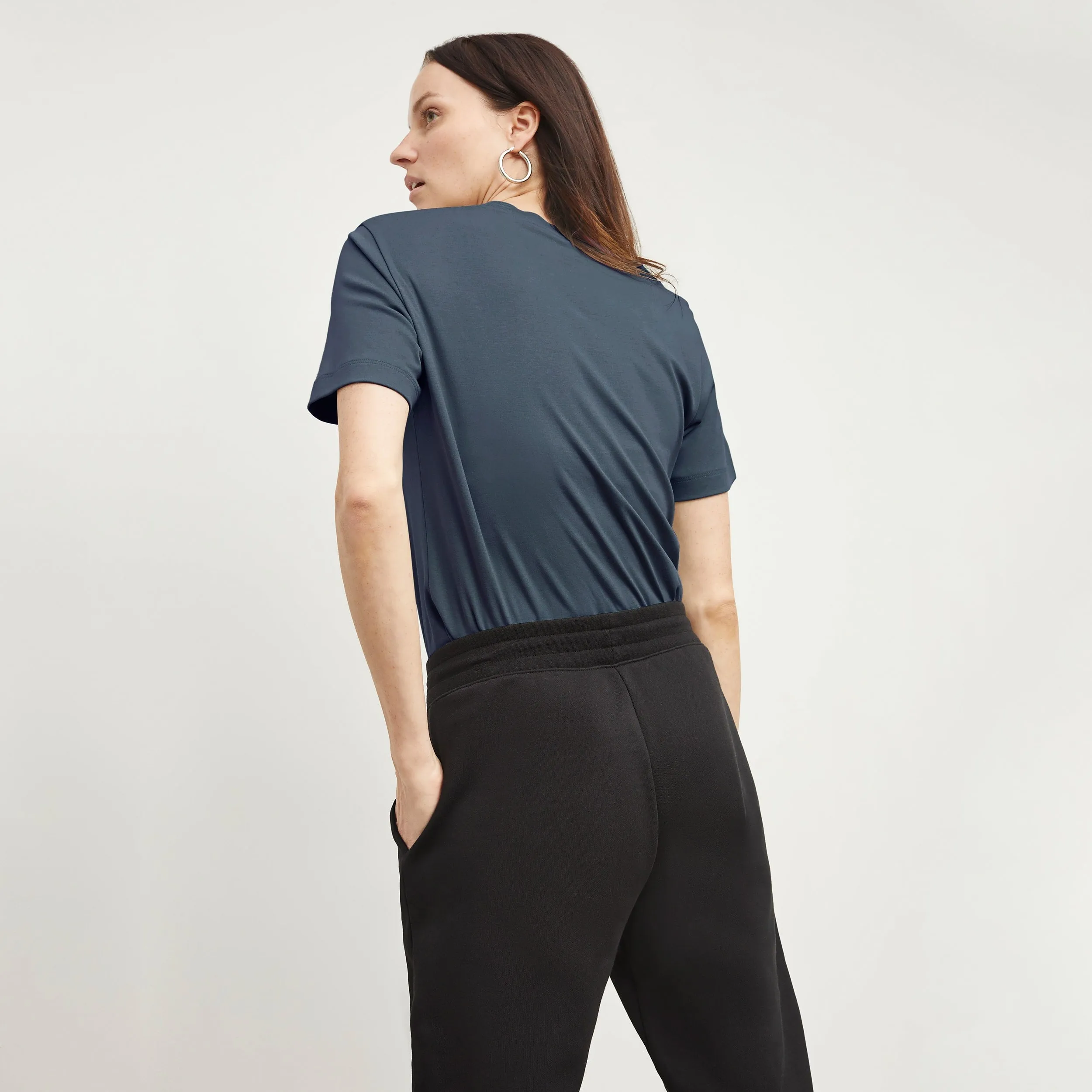 Leslie T-Shirt - Pima Cotton :: Deep Sea