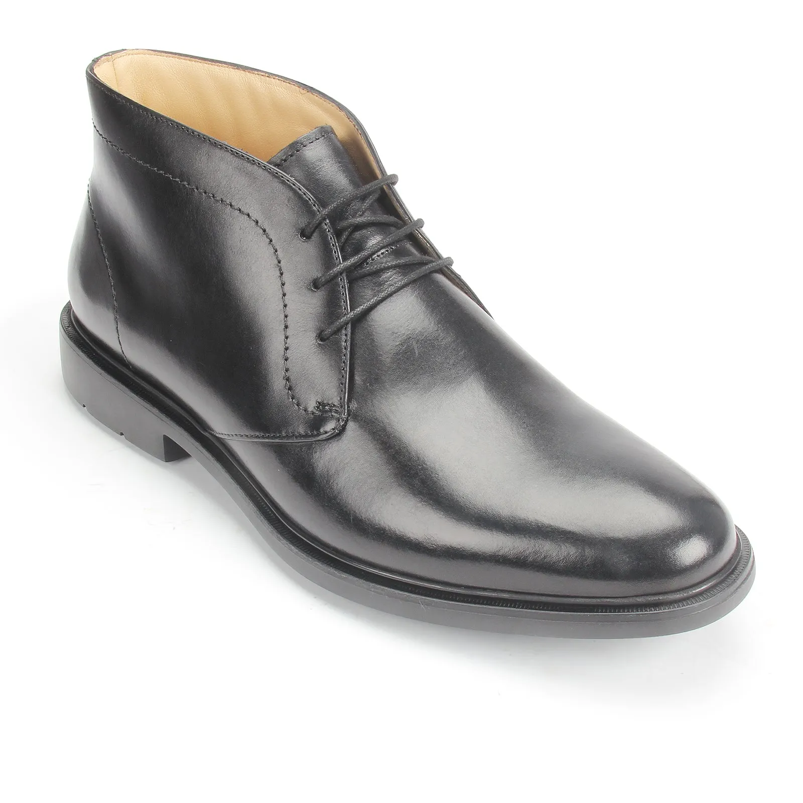 Men Formal Lace-Up Mid-Top Shoe