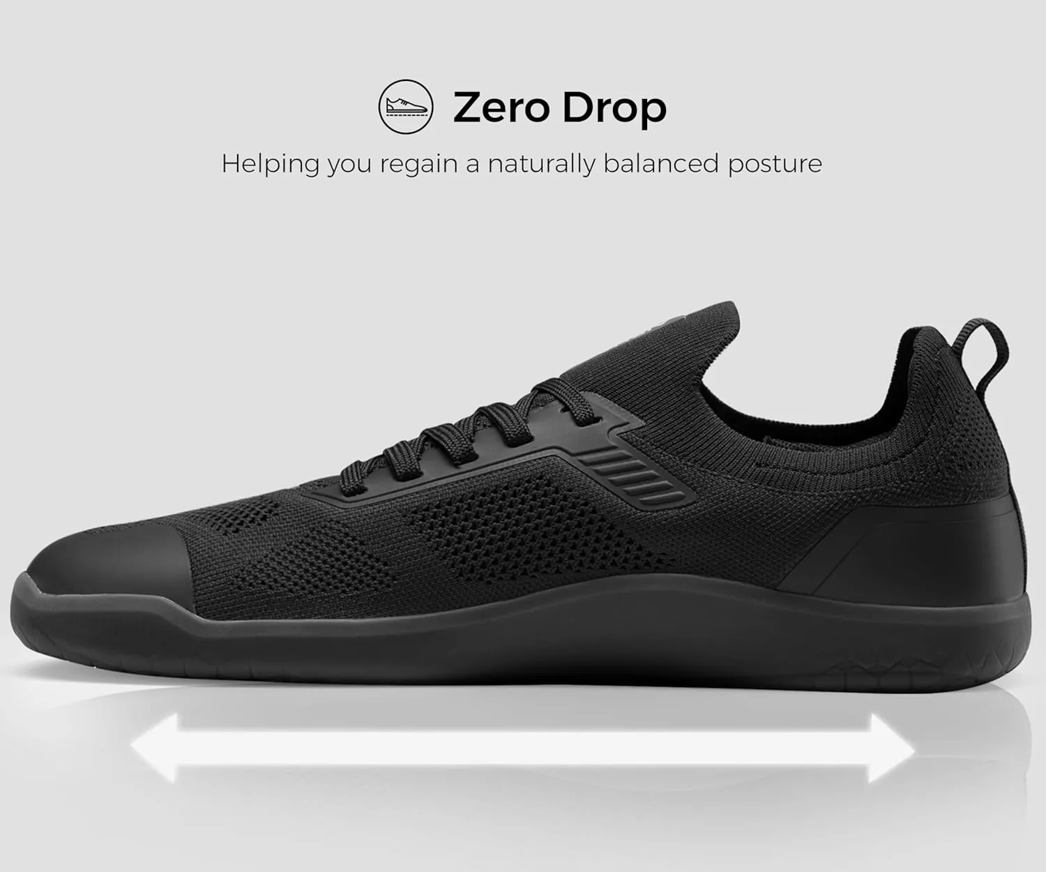 Men's Barefoot Shoes Zero Drop Running Minimalist Gym Shoes for Men Deadlift Cross Training Sneakers