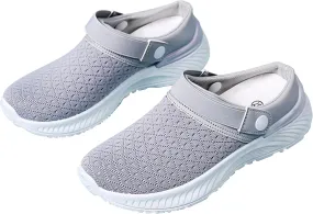 Mules for Women 2025 Backless Walking Sneakers Slip On Shoes Women Boots Shoes Casual Shoes Sneakers Steel Toe Tennis Shoe Loafers Casual Slip On