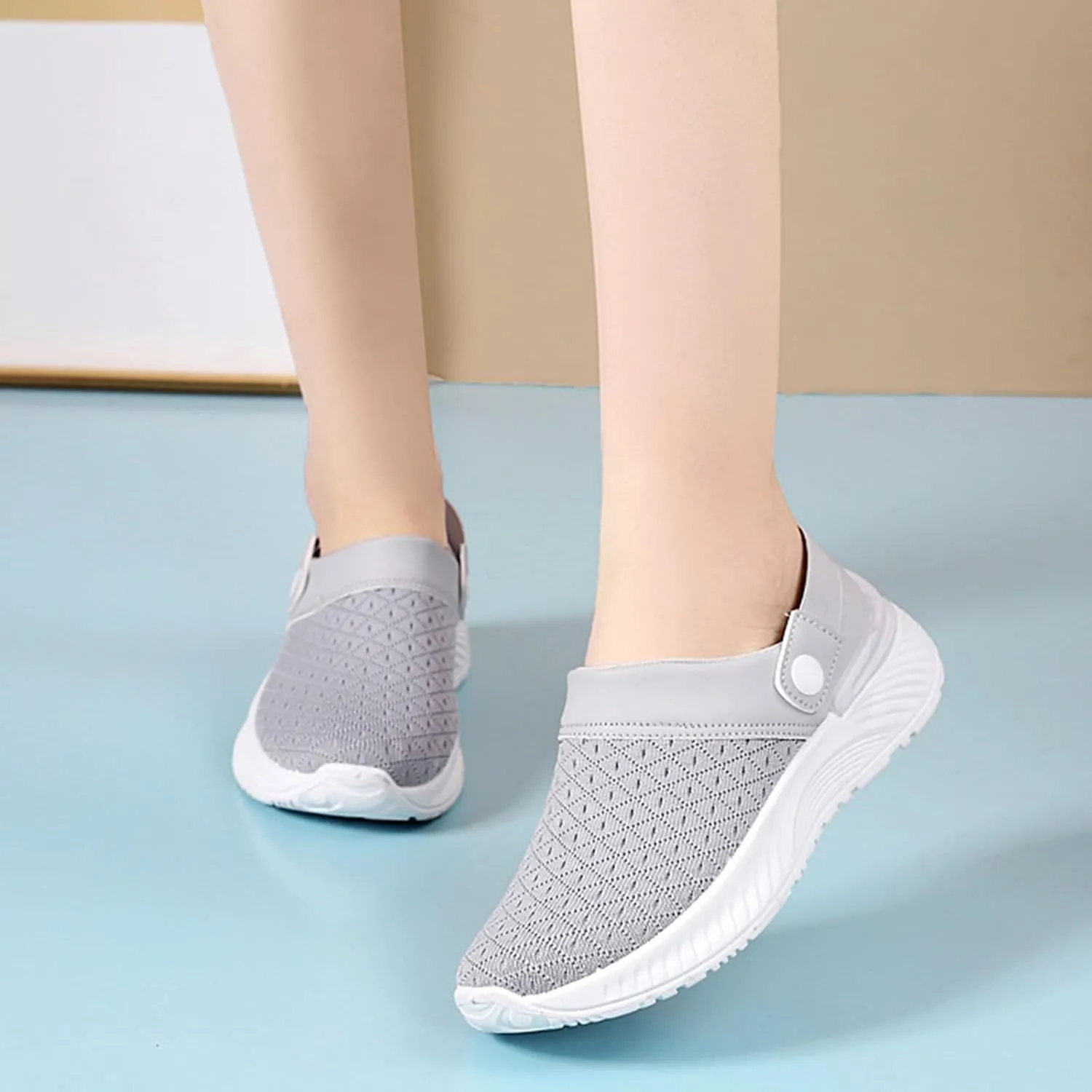 Mules for Women 2025 Backless Walking Sneakers Slip On Shoes Women Boots Shoes Casual Shoes Sneakers Steel Toe Tennis Shoe Loafers Casual Slip On