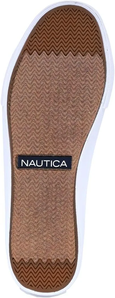 Nautica Women's Fashion Court Sneakers - Lace-Up Casual Tennis Shoes for Ladies