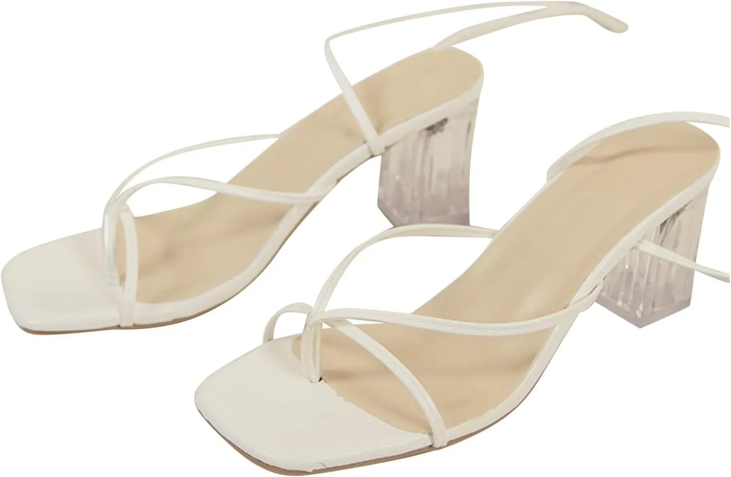 Sandals Heels for Women 2025 Stiletto Spaghetti Party Clip Toe Slingback Strappy Wedding Slippers Sexy Slides