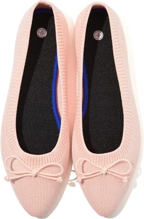 Shupua Women's Flats Black Flats Shoes Pointed Toe Ballet Flats Comfortable Bow Girls Flats Dressy