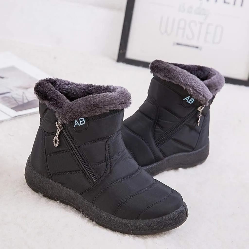 Snow Shoes For Men Womens Extra Wide Width Snow Boots Bootie Footwear Warm Shoes Wide Boots