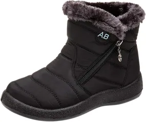 Snow Shoes For Men Womens Extra Wide Width Snow Boots Bootie Footwear Warm Shoes Wide Boots