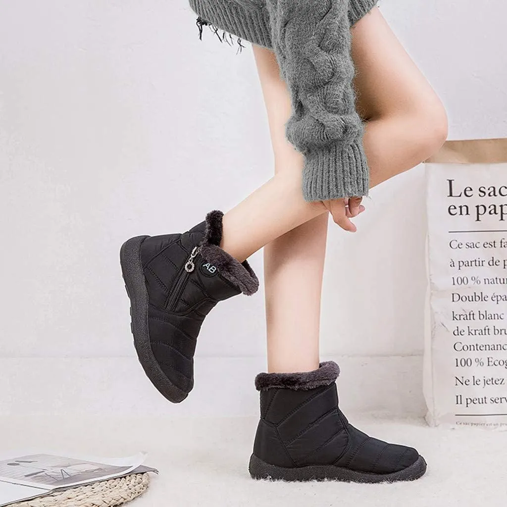 Snow Shoes For Men Womens Extra Wide Width Snow Boots Bootie Footwear Warm Shoes Wide Boots
