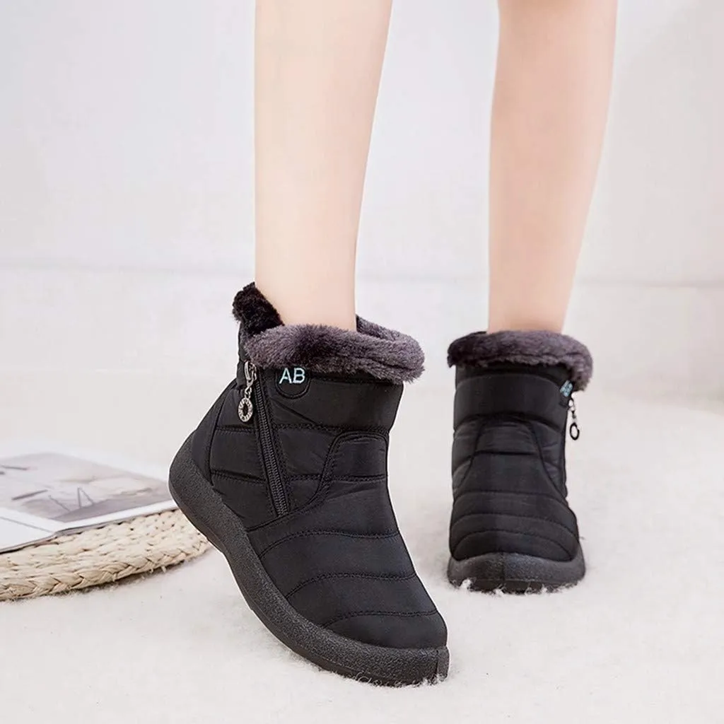 Snow Shoes For Men Womens Extra Wide Width Snow Boots Bootie Footwear Warm Shoes Wide Boots