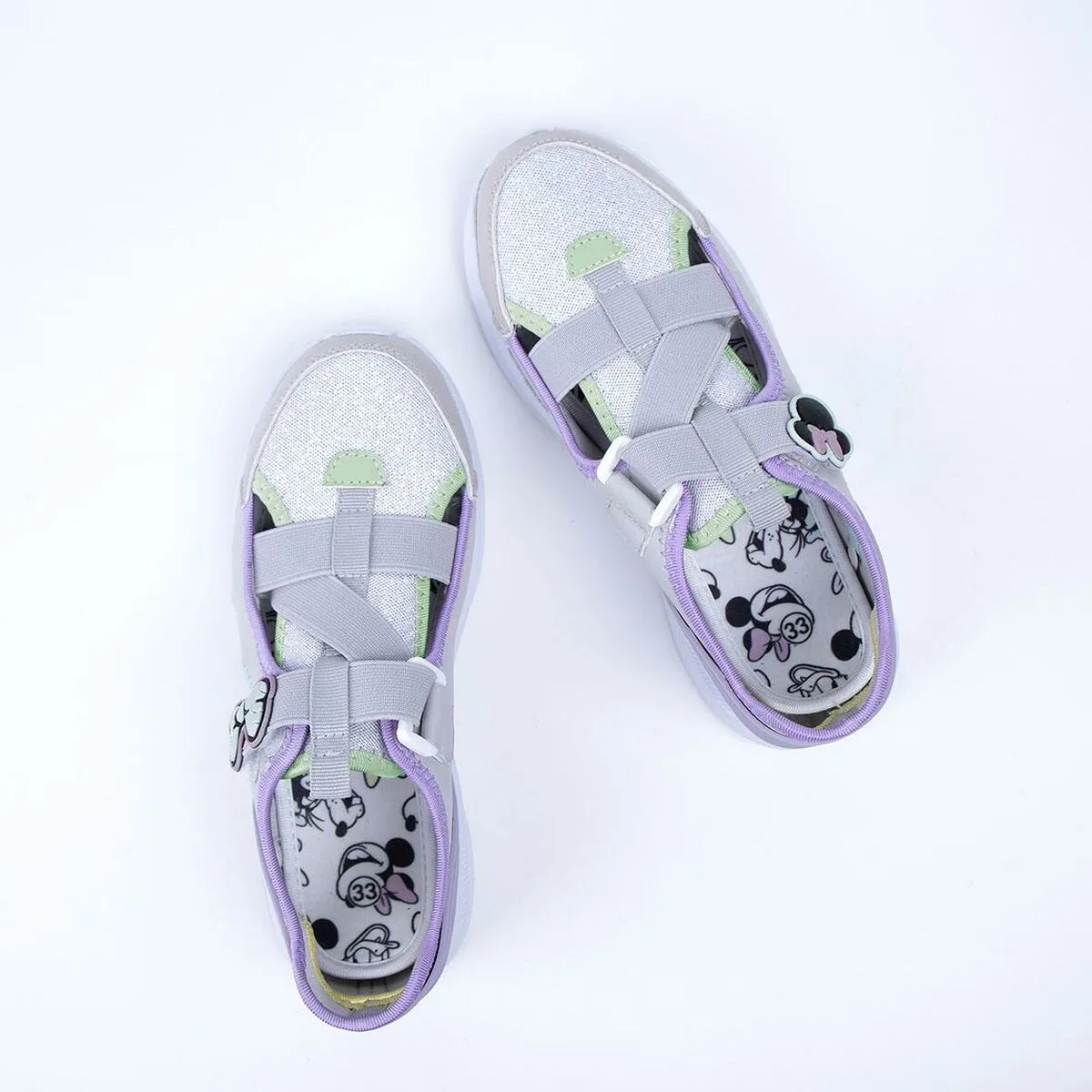 Sports Shoes For Kids Minnie Mouse Lilac