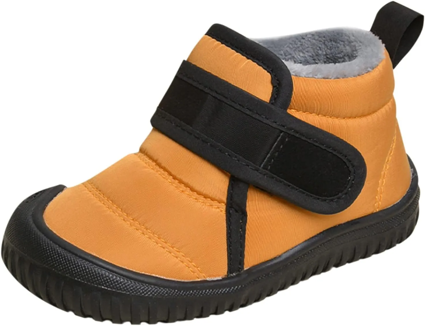 Toddler Unisex Winter Snow Boots Boys Girls Cold Weather Faux  Thermal Lined Winter Anti Boots for Girls Color