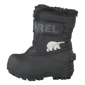 Toddler's Snow Commander Black, Charcoal