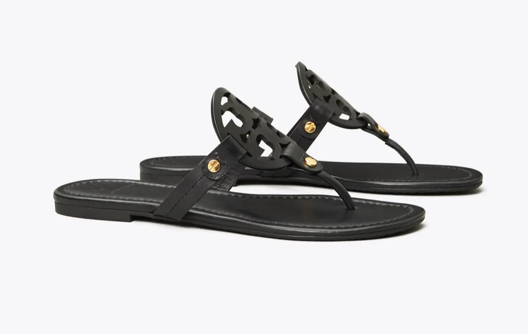 Tory Burch Miller Sandal- Black
