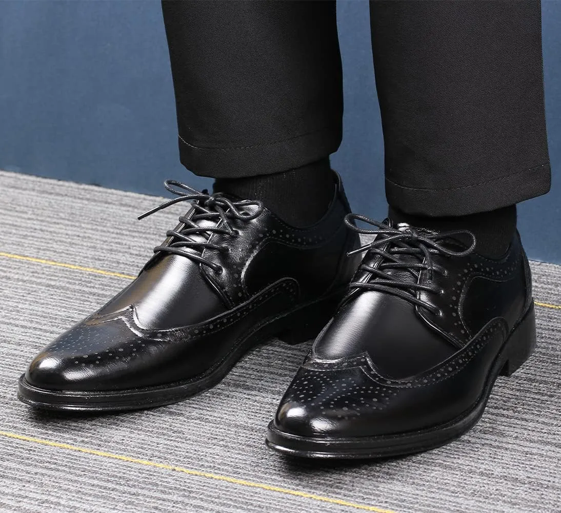 UpUGo Waxed Round Shoe Laces, 3/32" Thin Formal Business Oxford Shoelaces for Men or Women's Dress Shoes